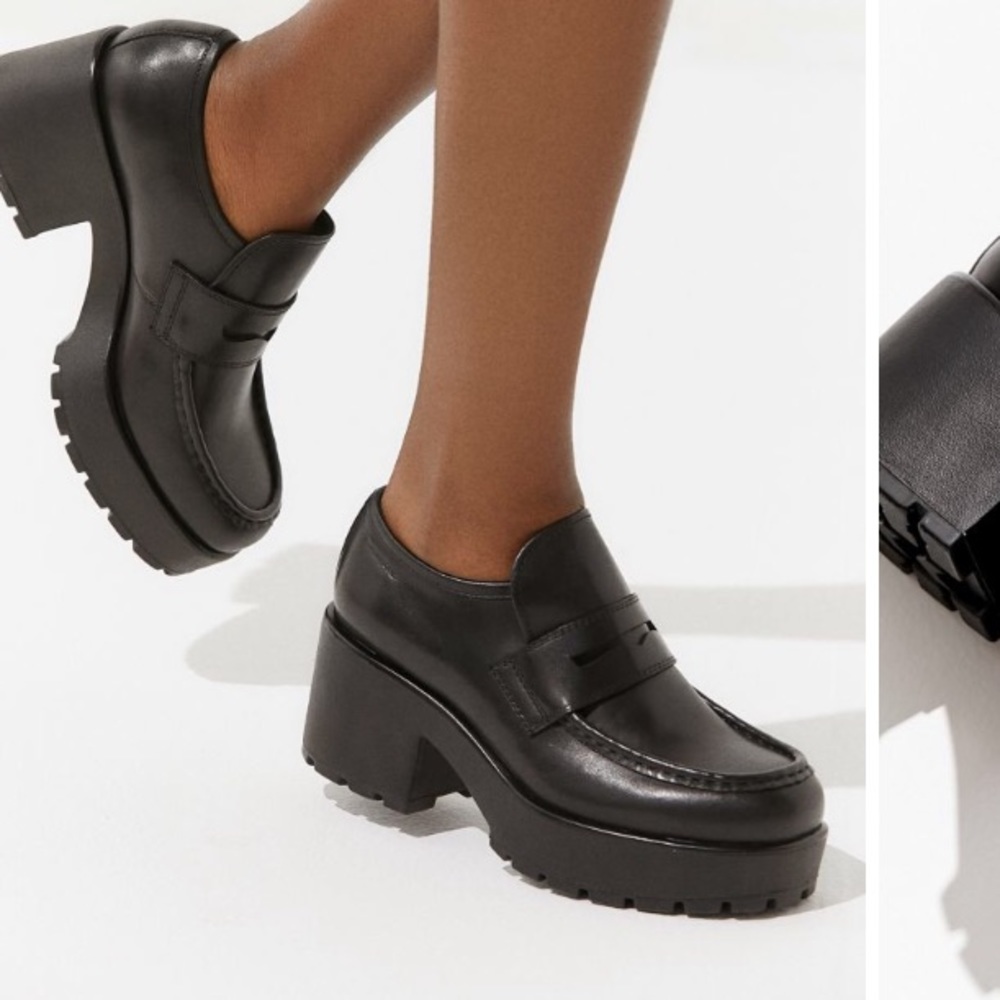 Vagabond diion platform loafers